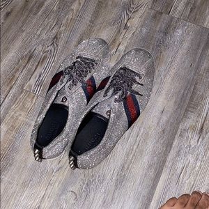 Gucci glitter shoes men’s